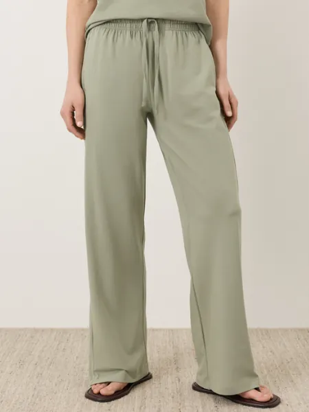 Organic Luxe Essential Wide Leg Pant